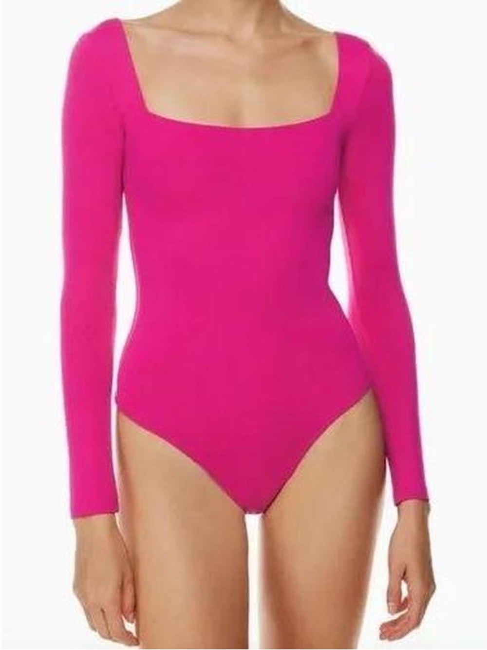 Aritzia Babaton Contour Square Neck Bodysuit